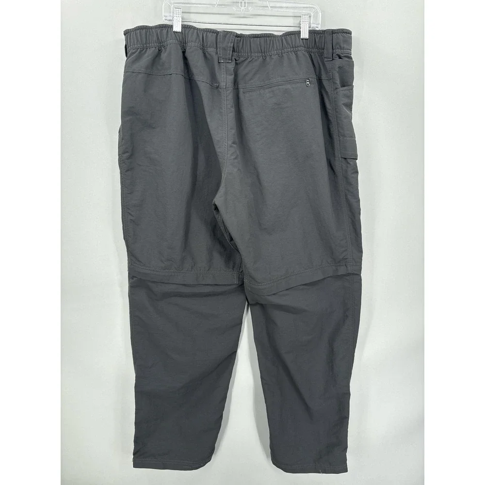 The North Face Pants Mens XXL Gray Cargo Belted Hiking Paramount Convertible 32